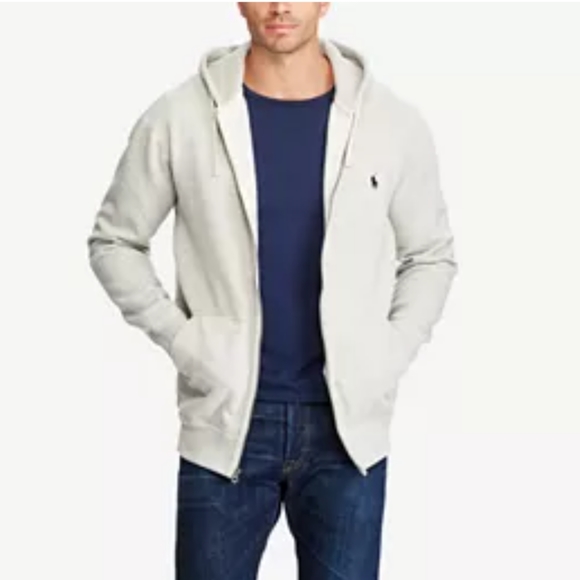 Ralph Lauren - Big & Tall Zip Hoodie 2LT - Picture 4 of 5